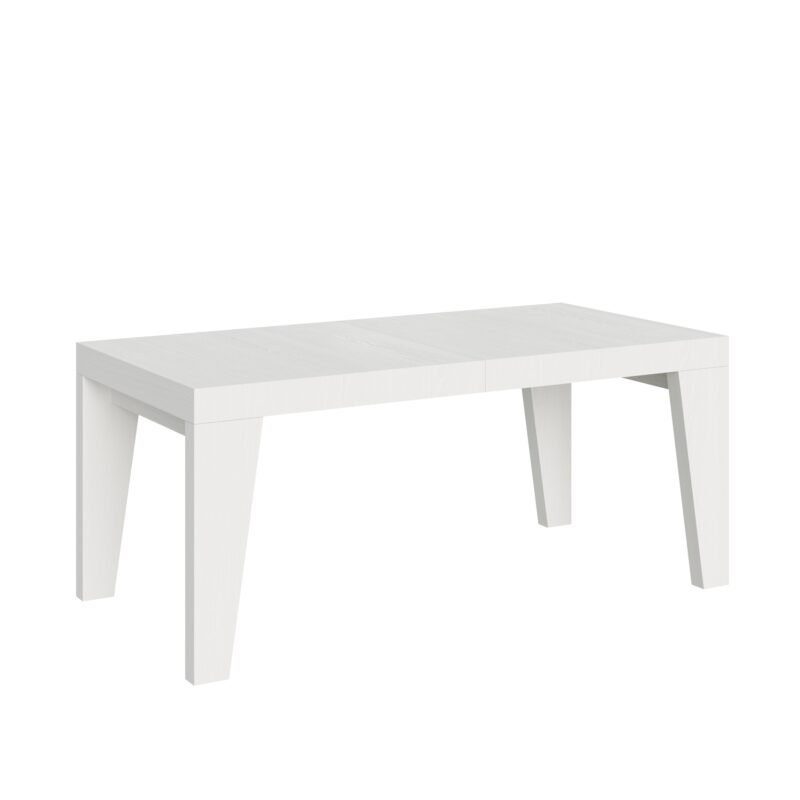 Tavolo allungabile 200/304x90 cm Naxy bianco frassino