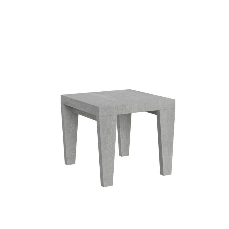 Tavolo allungabile 90/246x90 cm Spimbo cemento
