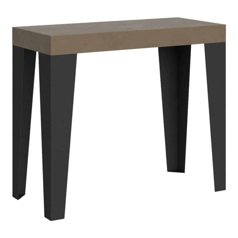 Consolle allungabile 90x40/196 cm Flame Small tortora