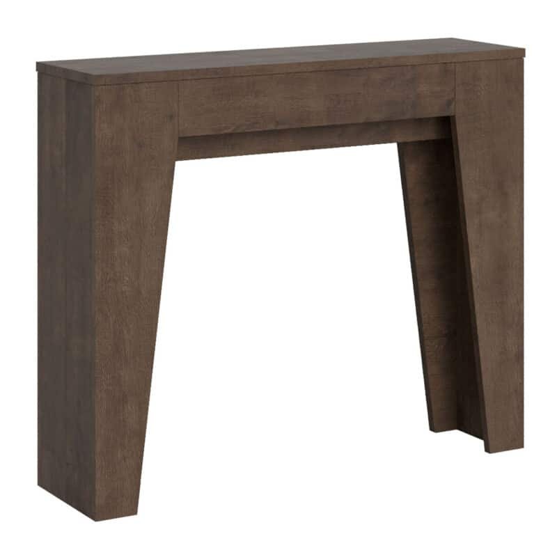 Consolle allungabile 90x25/181 cm Narrow noce