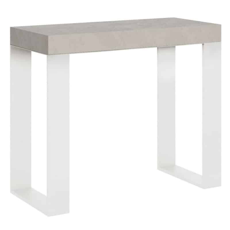 Consolle allungabile 90x40/196 cm Tecno Small cashmere