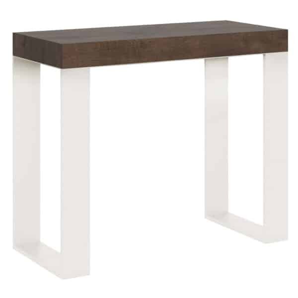 Consolle allungabile 90x40/300 cm Tecno cemento