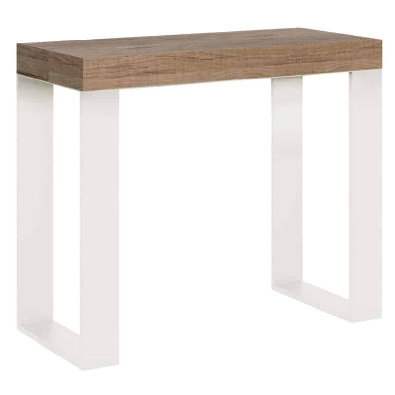 Consolle allungabile 90x40/196 cm Tecno Small quercia natura