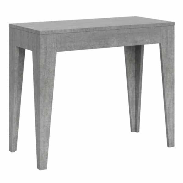 Consolle allungabile 90x42/302 cm Isotta cemento