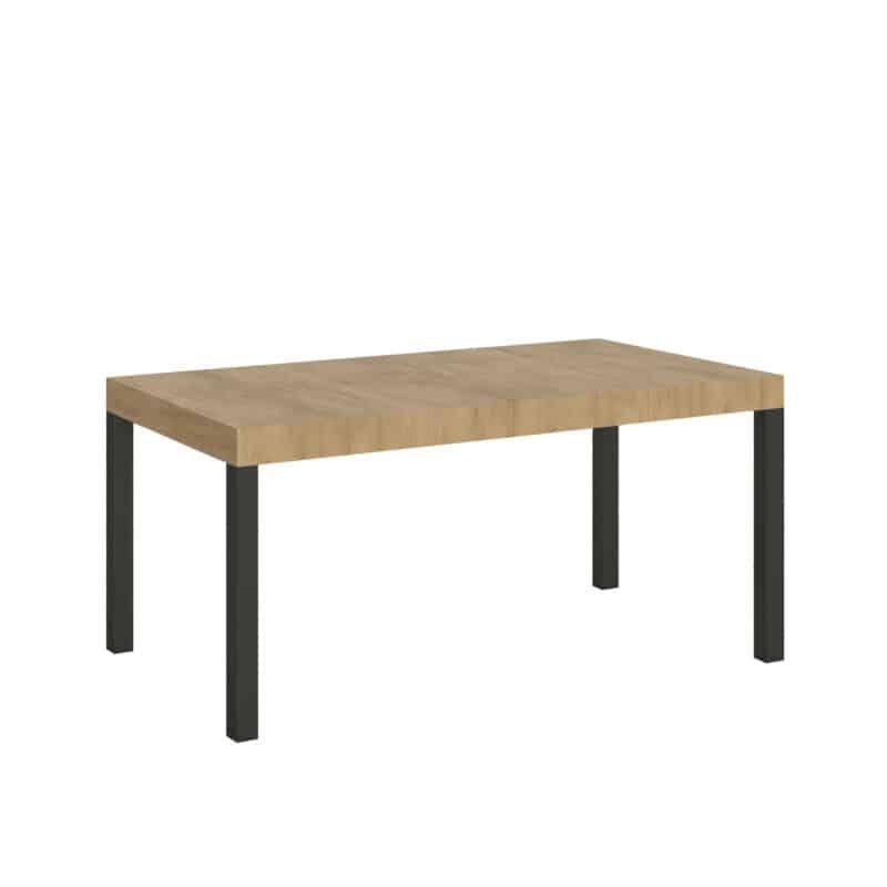 Tavolo allungabile 140/400x90 cm Everyday Premium quercia natura gambe antracite