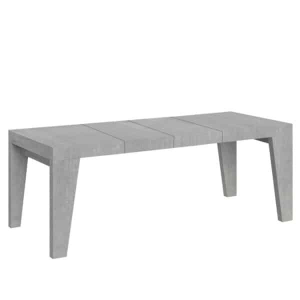 Tavolo allungabile 200/460x90 cm Naxy Premium cemento