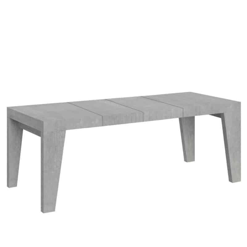 Tavolo allungabile 160/420x90 cm Naxy Premium cemento
