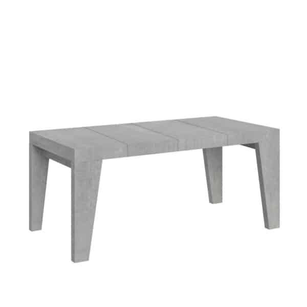 Tavolo allungabile 140/400x90 cm Naxy Premium cemento