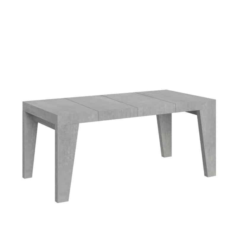 Tavolo allungabile 130/390x90 cm Naxy Premium cemento