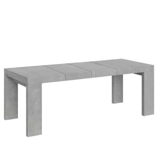 Tavolo allungabile 200/304x90 cm Roxell Premium cemento