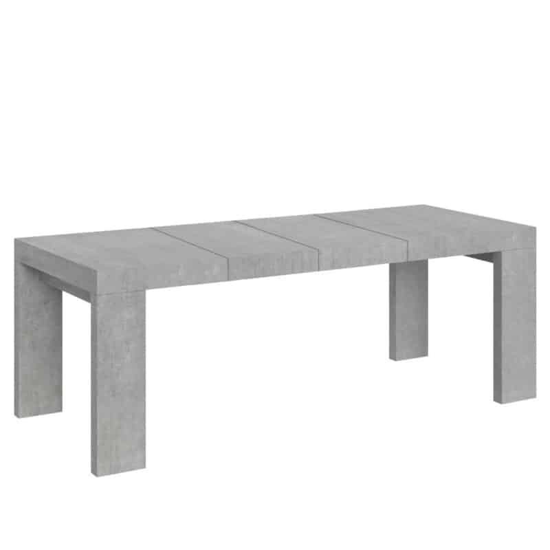 Tavolo allungabile 160/264x90 cm Roxell Premium cemento
