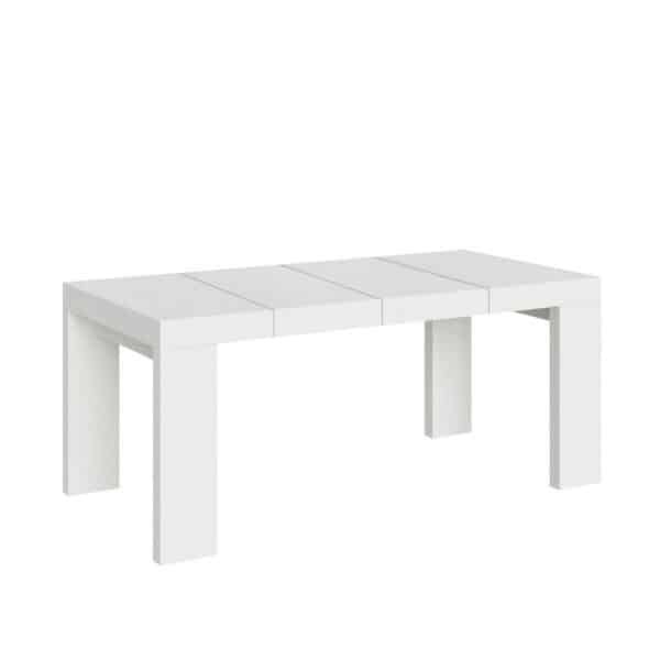 Tavolo allungabile 120/224x90 cm Roxell Premium bianco frassino