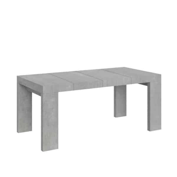 Tavolo allungabile 90/246x90 cm Roxell Premium cemento
