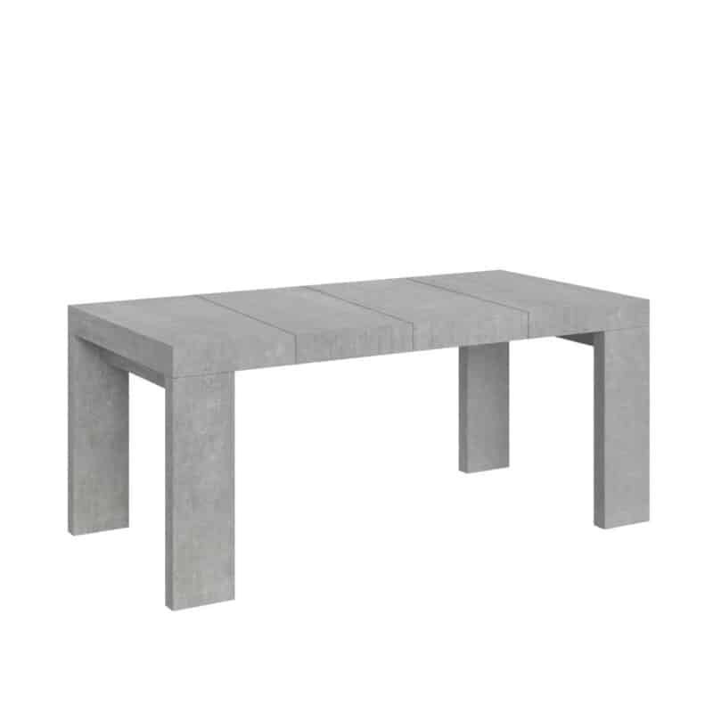 Tavolo allungabile 90/246x90 cm Roxell Premium cemento
