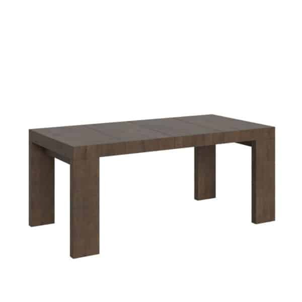 Tavolo allungabile 90/246x90 cm Roxell Premium noce