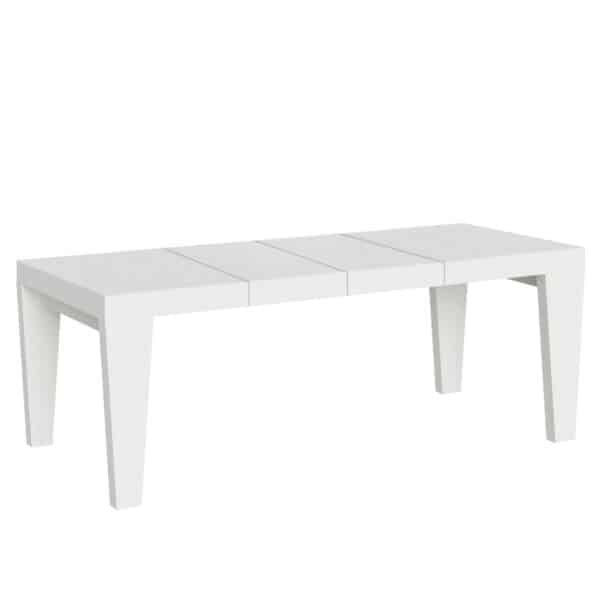 Tavolo allungabile 180/284x90 cm Spimbo Premium bianco frassino