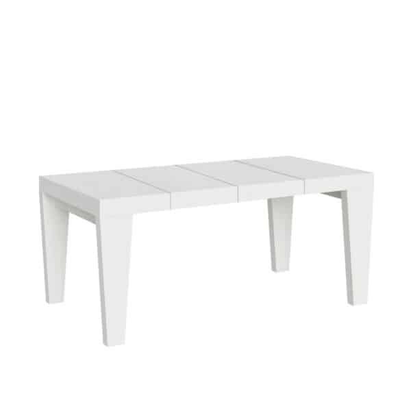 Tavolo allungabile 140/244x90 cm Spimbo Premium bianco frassino