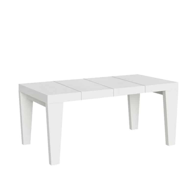 Tavolo allungabile 140/244x90 cm Spimbo Premium bianco frassino