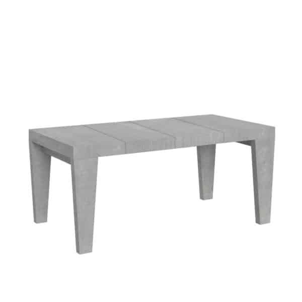 Tavolo allungabile 140/244x90 cm Spimbo Premium cemento