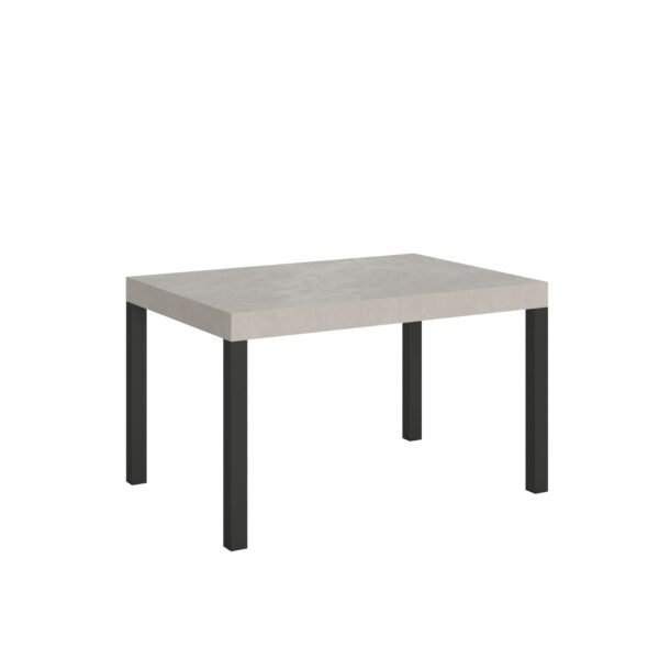 Tavolo allungabile 120/224x90 cm Everyday Premium cashmere gambe antracite
