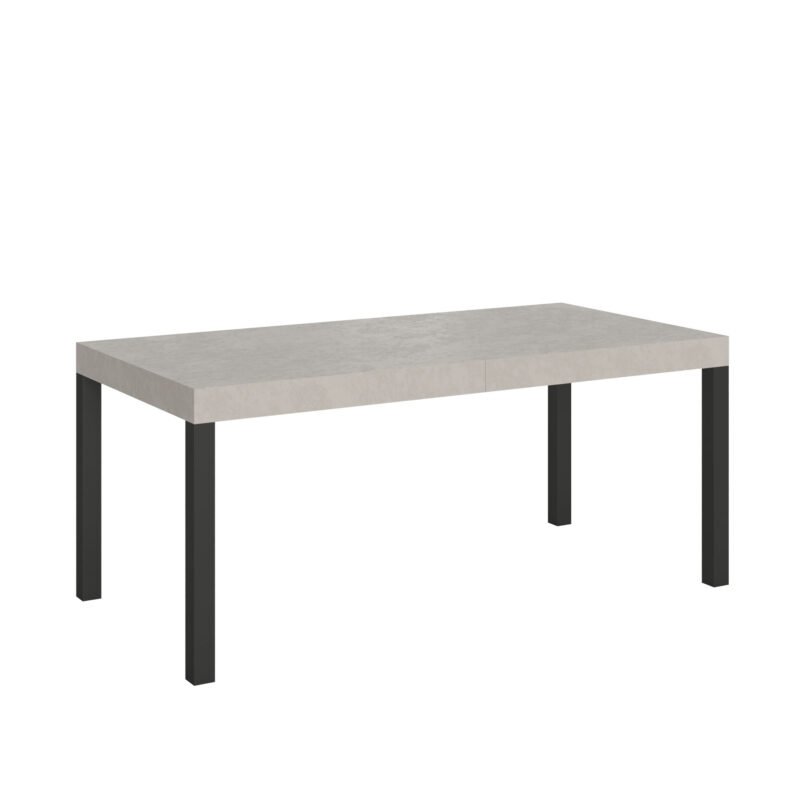 Tavolo allungabile 200/460x90 cm Everyday Premium cashmere gambe antracite