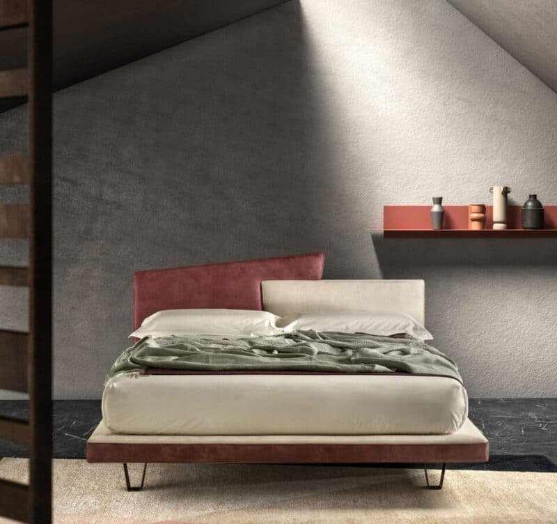 Letto Matrimoniale Autoportante Samoa Link - Design Made in Italy