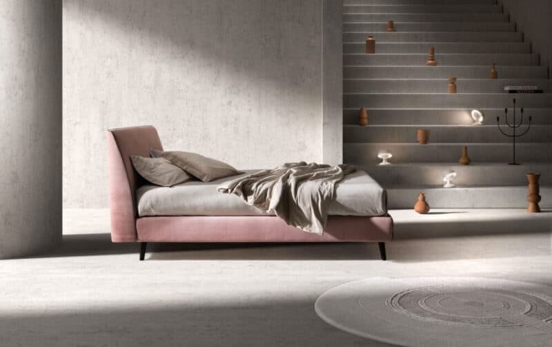 Letto Matrimoniale Samoa TIME - Design Moderno Made in Italy