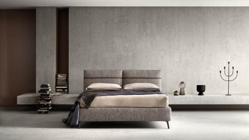 Letto Matrimoniale Samoa Relaxed - Design Italiano