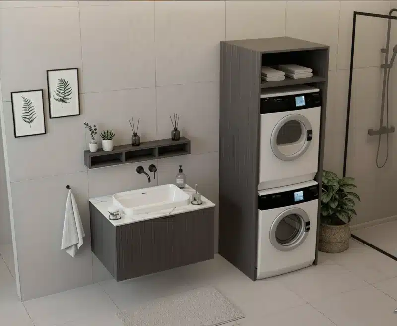 Mobile Bagno con Colonna Compab LAB - Personalizzato Design Moderno