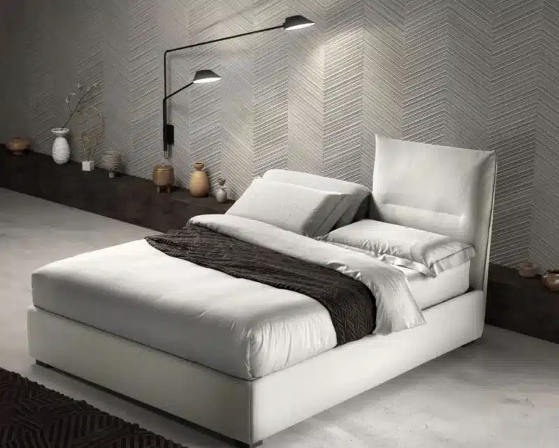 Letto Matrimoniale Samoa Sharp - Design Moderno Made in Italy