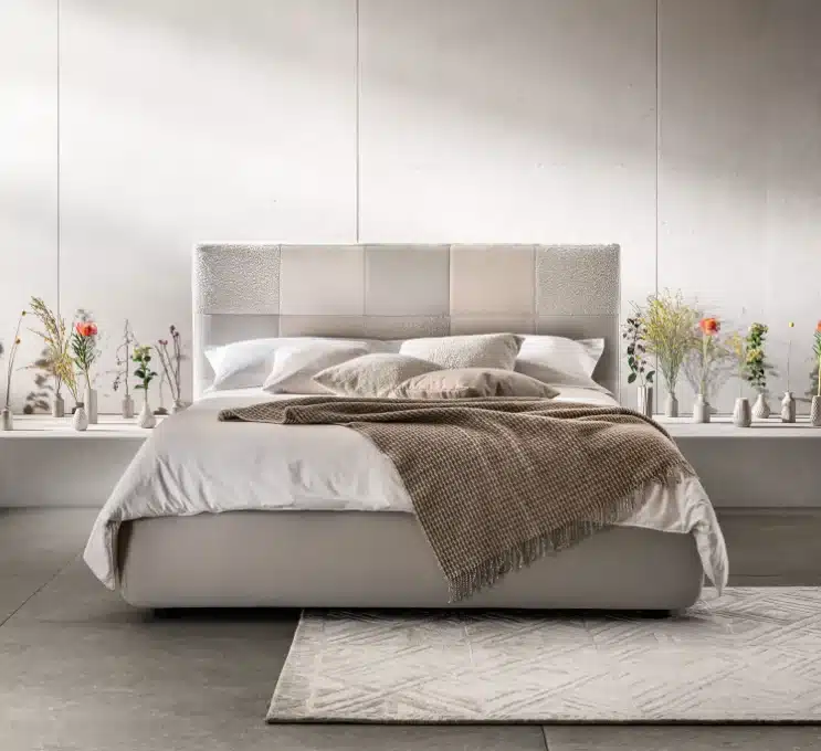 Letto Matrimoniale Samoa ESSE - Design Italiano Moderno