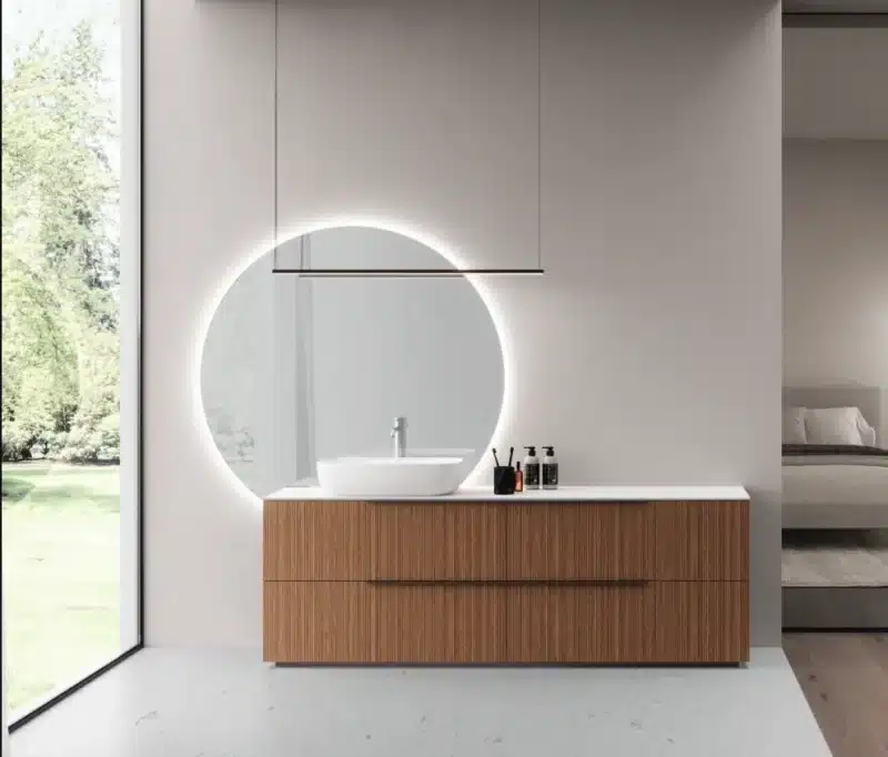 Mobile Bagno Rigatino di Design Baxar M1 Line - Lusso Italiano