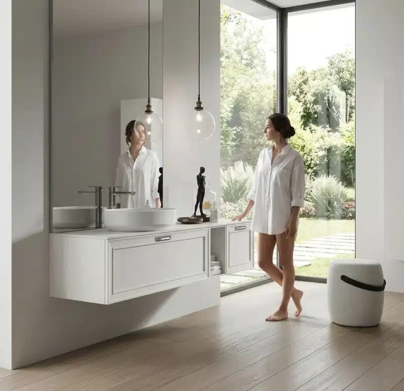 Mobile Bagno Classico Moderno Arcom Opera 03 | Design Italiano