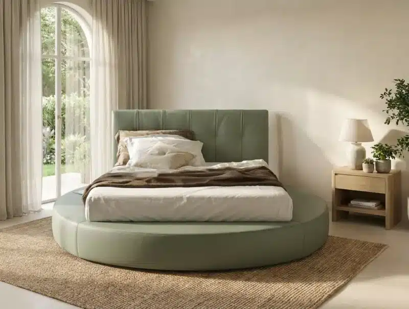 Letto Matrimoniale Rotondo Samoa SPECIAL - Design Made in Italy